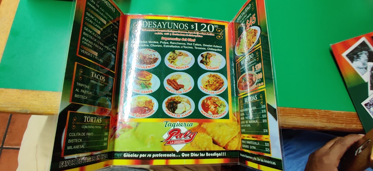 Taquería Paly Menu - Image 6